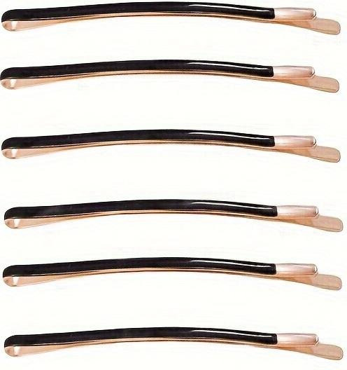 Haarspange, Tropfenrand-Design, Schwarz, Damen - Bild 1