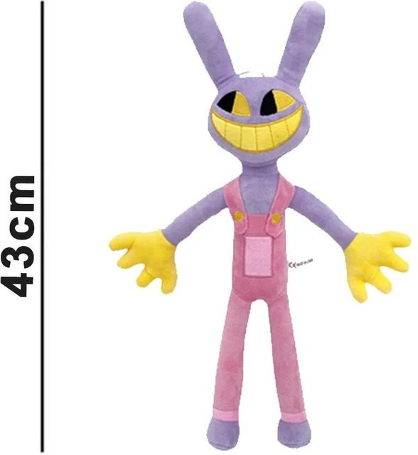 Linyi toy Der Erstaunliche Digitale Zirkus Pomni Jax Plüschtier, ab 14 Jahren - Bild 1