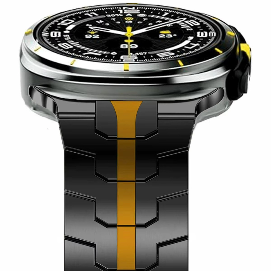 jansin Uhrenarmband Edelstahl, Herren - Bild 3
