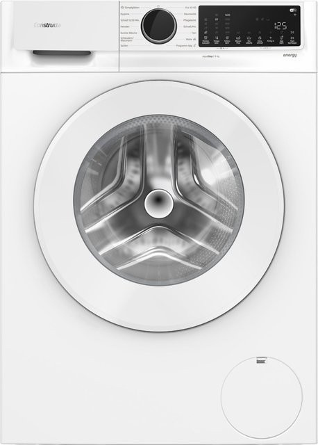 Constructa Stand-Waschmaschine Frontlader CGJ24401 in Weiss mit Smart Home Integration und 1400 Umdrehungen Schleuderdrehzahl - Bild 1