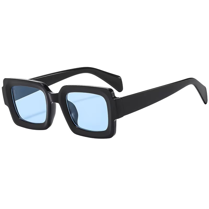 BYLEN Sonnenbrille, quadratisch, Vollrand, Kunststoff, schwarz, Damen - Bild 2