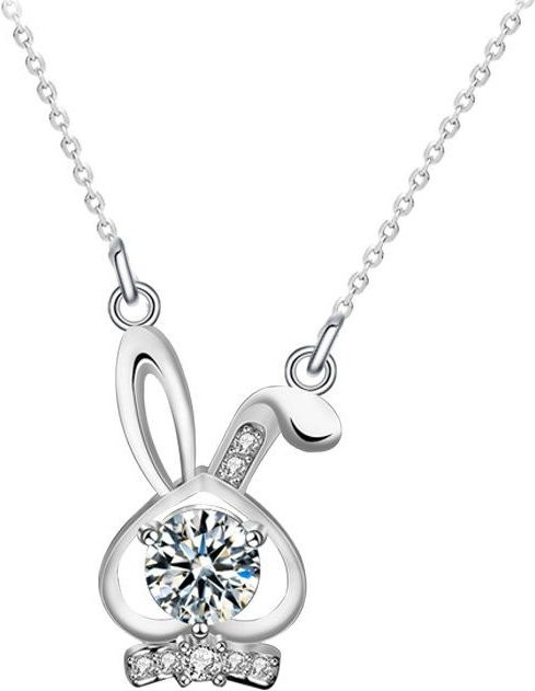 Mosan Halskette, 925 Silber, Diamant, Weiß, Mädchen - Bild 1