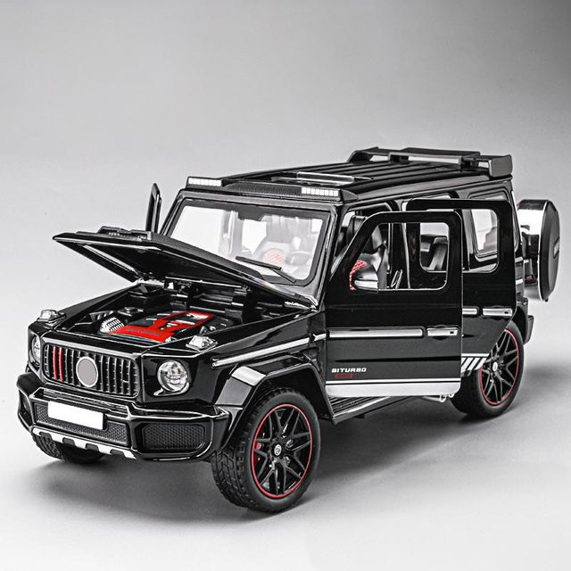 Linyi toy car Mercedes Benz G800, Modellauto, 1:24, Metall, ab 14 Jahren - Bild 1