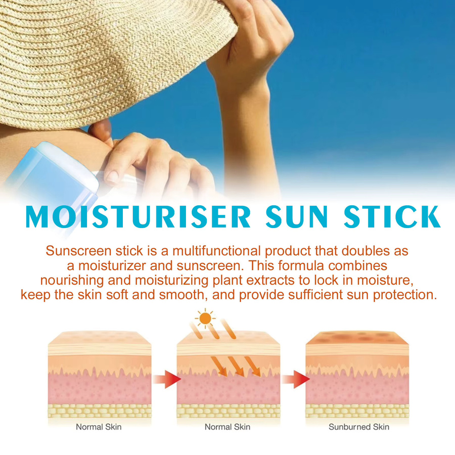 jaysuing Sonnenschutz-Stick SPF 50+, für normale Haut, Unisex - Bild 2