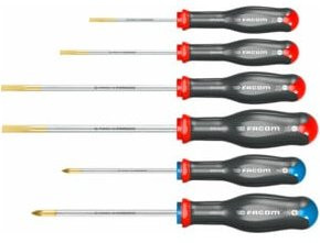 Facom PROTWIST VDE Schraubendreher-Set, 8-teilig, mehrfarbig - Bild 1