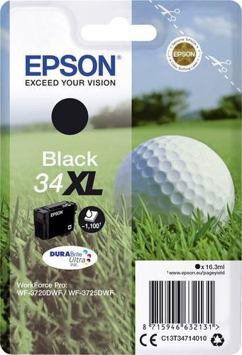 Epson Druckerpatrone T3471 34XL Schwarz für WF-3725DWF - Bild 1