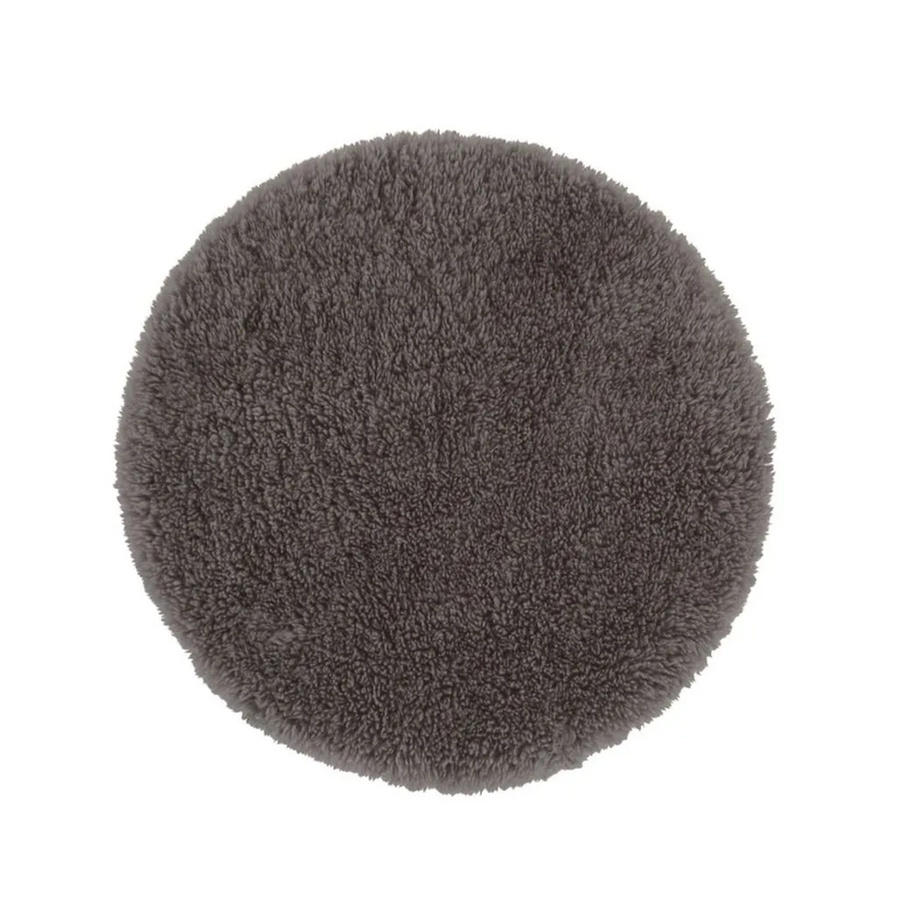 Vercai Rugs Teppich Curly Dunkelgrau, quadratisch, rutschfest, B/T: 90 x 90 cm - Bild 2