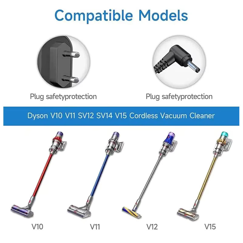 Dyson Ladegerät 33W Netzteiladapter passend für V10 V11 V12 V15 SV12 SV14 SV15 SV16 SV20 SV22 Staubsauger 30,45V 1,1A - Bild 3