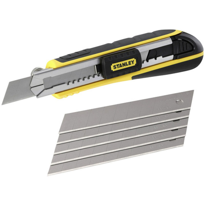 Stanley FatMax Cuttermesser mit 18 mm Snap-Off Klingen in Gelb - Bild 2