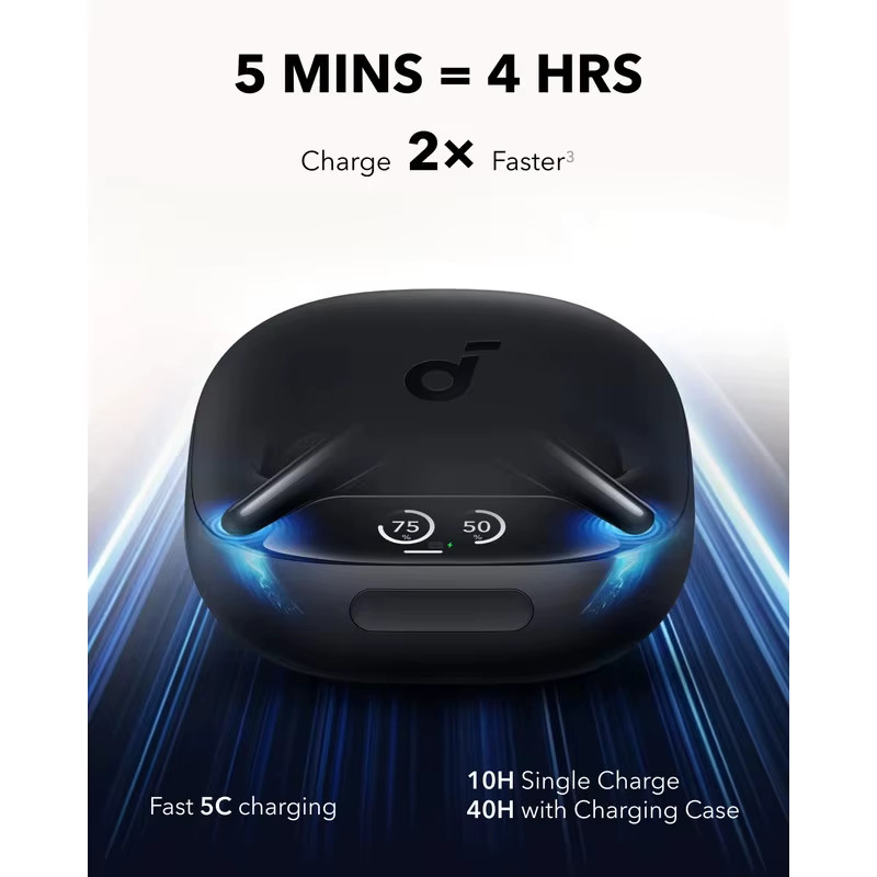 Anker Soundcore Liberty 4 Pro True Wireless Bluetooth Ohrhörer mit Geräuschunterdrückung in Schwarz und Grün - Bild 4