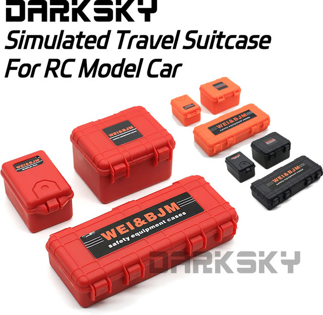 DARK SKY Reisekoffer, Zubehör, Orange, Rot, Kunststoff - Bild 1
