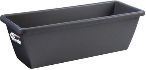 ELHO Balkonniere BARCELONA Blumenkasten in Anthrazit B/T/H: 39,5 x 19,5 x 15,6 cm - Bild 1