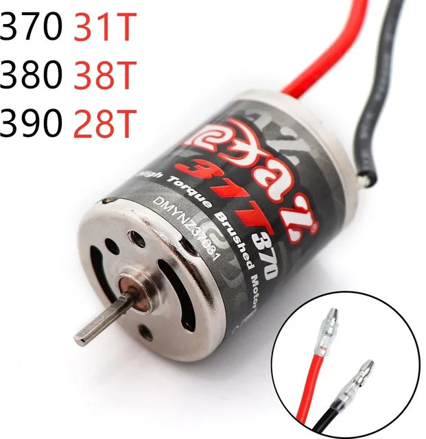 370/380/390 Bürstenmotor DC-Motor für RC Crawler Auto - Bild 1