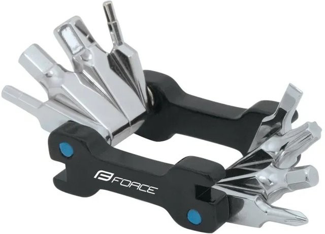 Force Fahrrad Multitool Mini 12er Set aus Stahl in Silber - Bild 1