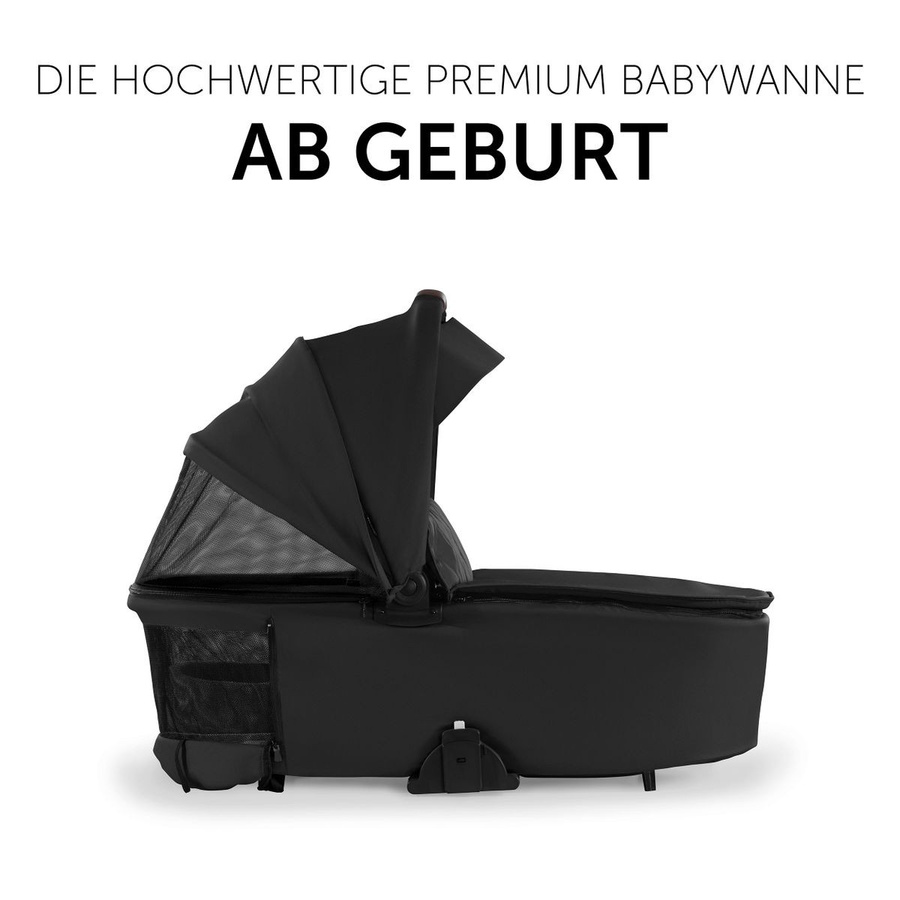 Hauck Faltbare Babywanne Carrycot für Walk N Care Kinderwagen in Black - Bild 2