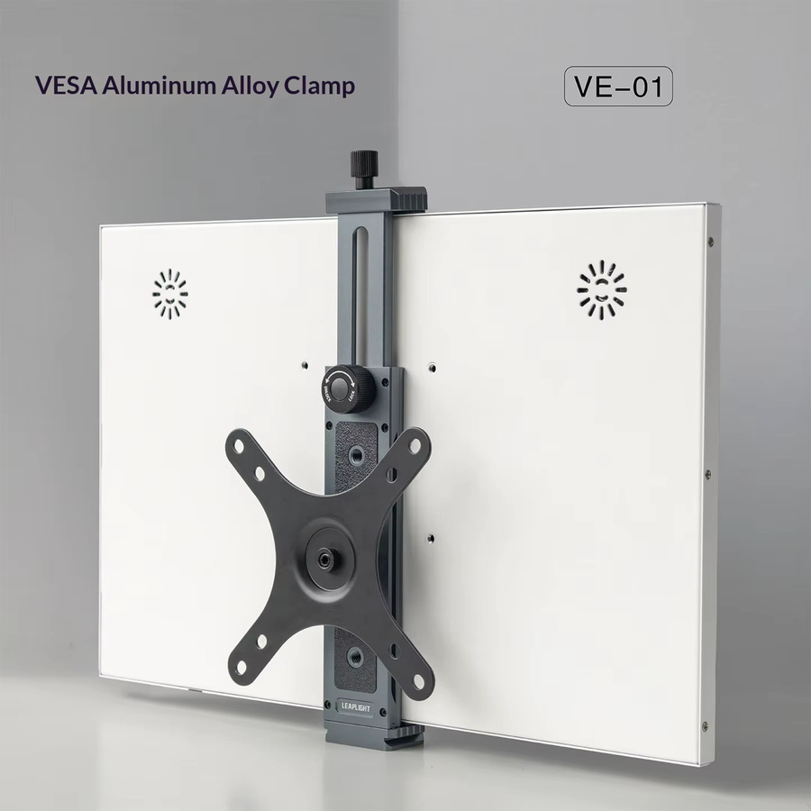 VBNM Tragbare Monitorhalterung aus Aluminium-Legierung mit Klemmhalterung für 6,8 bis 18 Zoll Bildschirme und Tablets, VESA 75x75 mm und 100x100 mm - Bild 2