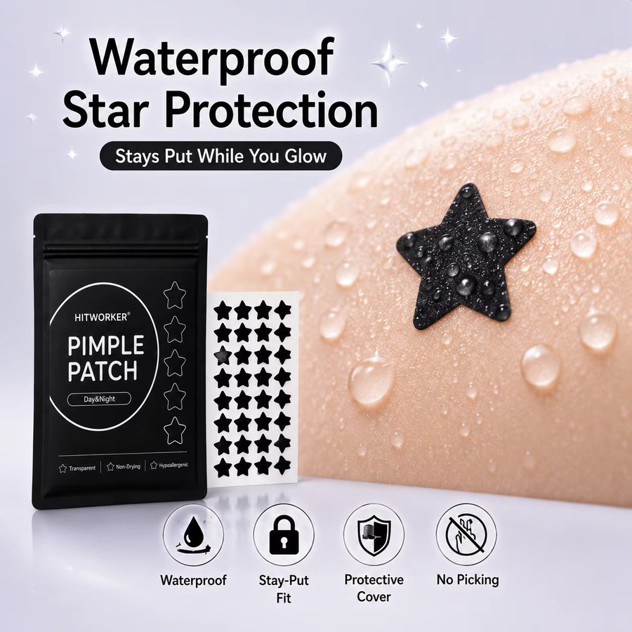 Black Star Hydrogel Akne-Entfernungs-Pflaster, Unisex - Bild 2