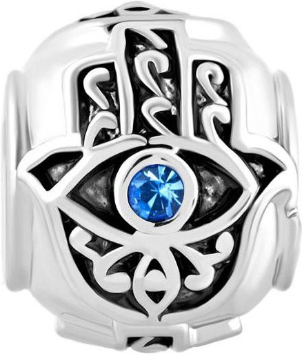 YIRAN Anhänger Charms, Kupfer, Silber, Perle, Zirkonia, Kristall, Damen - Bild 1