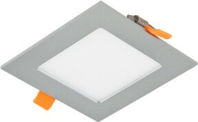EVN Lichttechnik LED Einbaupanel 9W Warmweiß Silber - Bild 1