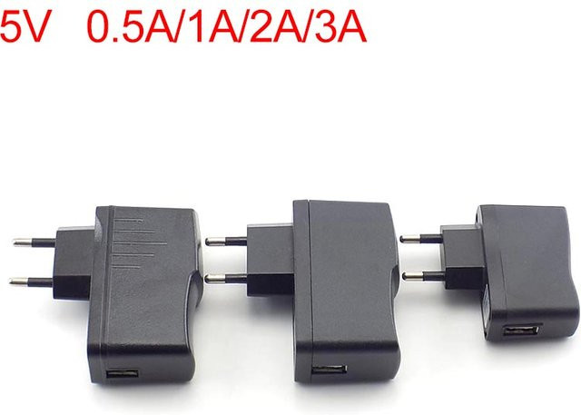 Gakaki Universal USB Wandladegerät mit USB-A und USB-C in Schwarz - Bild 1