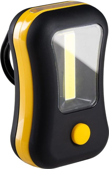 LED's Work Handlampe mit 150lm und 6500K Kaltweiß in Schwarz-gelb mit Magnetfunktion und Notlichtfunktion IP20 - Bild 1