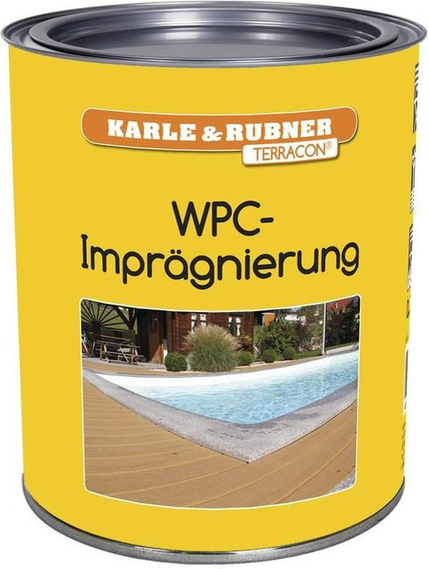 Karle & Rubner Terrassendiele WPC Imprägnierung, transparent, 0,75 l - Bild 1
