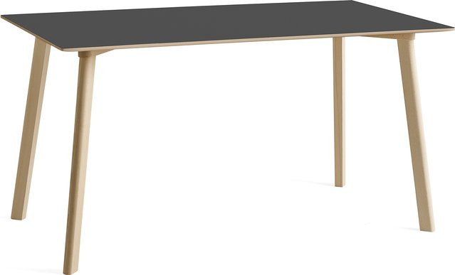 HAY CPH Deux 210 2 0 Tisch in Grau mit Buche und Laminat-Oberfläche - Bild 1