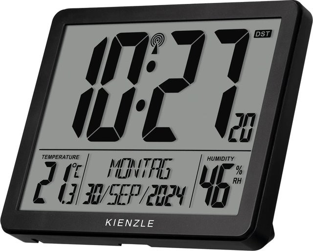 Kienzle Digitalwecker XXL in Schwarz - Bild 1
