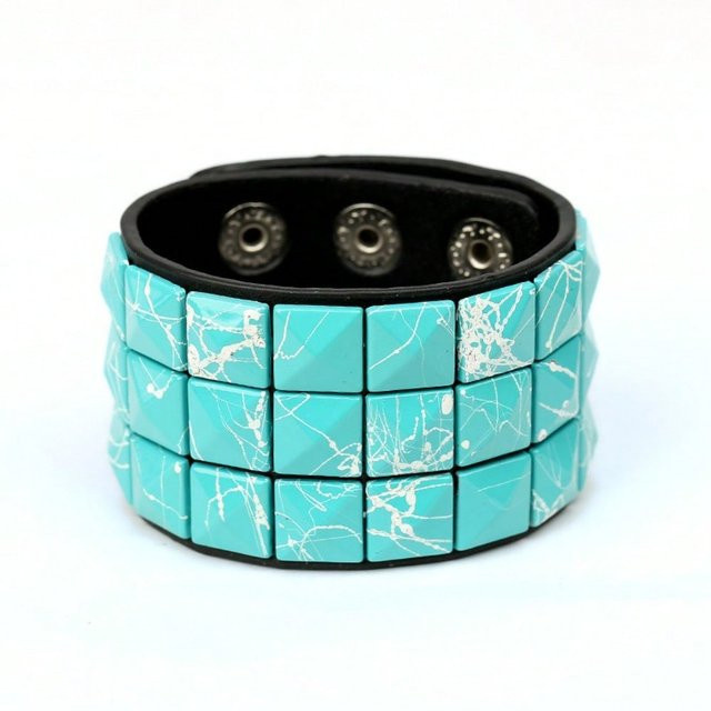 MTMA Herrenarmband, Kunstleder, Bunt - Bild 1