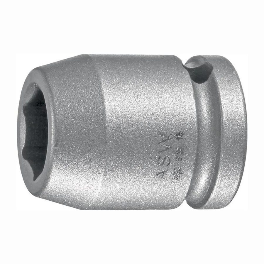 ASW Kraftschraubereinsatz 1/2 Zoll SW 13 mm 6 KT in Silber/Grau - Bild 2