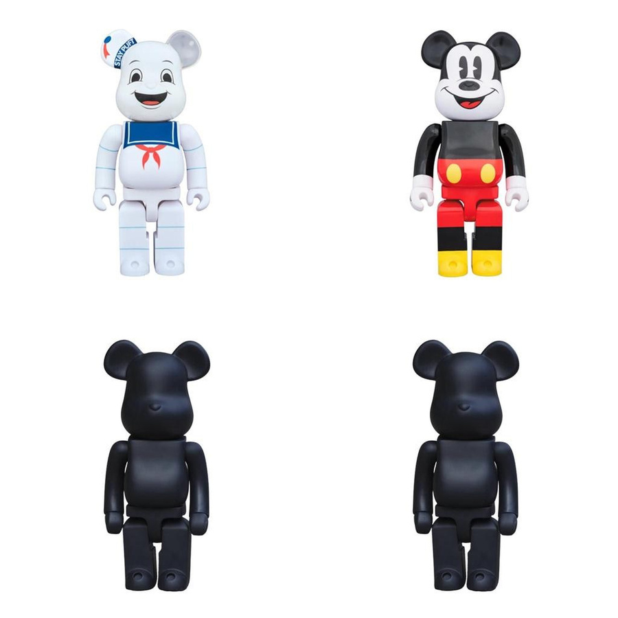 Bearbrick Mickey Bär Actionfigur 400% Black Pvc ab 12+ Jahre - Bild 2