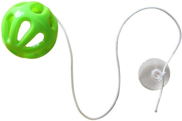 Household supplies MH Katzenspielzeug Saugnapf Glockenball, green, 3.2cm - Bild 1