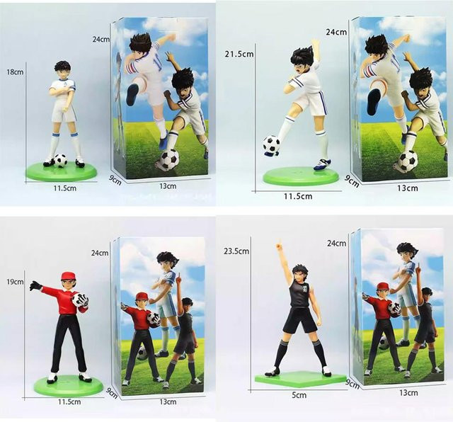 Yiran toy 1 Captain Tsubasa Ozora Tsubasa Hyuuga Kojirou/Wakabayashi Genzou Action Figuren, Set - Bild 1