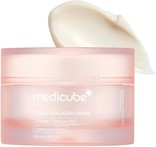 medicube Triple Kollagen Creme, Hyaluronsäure, Niacinamid, Kollagen - Bild 1
