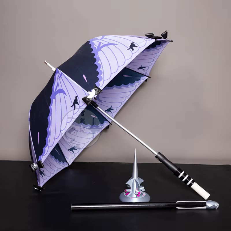 COSNYC Zenless Zone Zero Regenschirm Requisiten Waffen, Zubehör, Lila - Bild 2