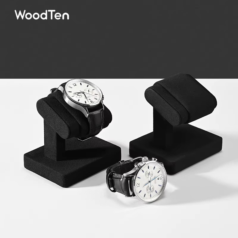 WoodTen Armband-Präsentationsständer, Leder, Grey, Unisex - Bild 3