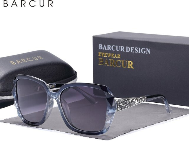 BARCUR Sonnenbrille, Vollrand, Kunststoff - Bild 1