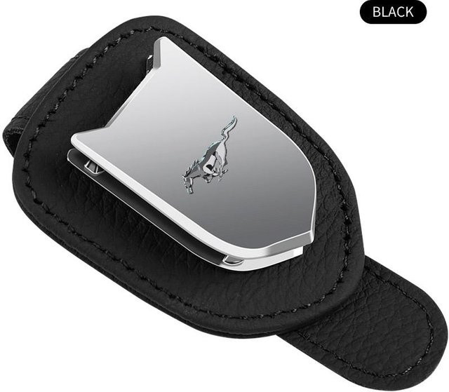 Ford Brillenbox Sonnenbrillenclip, Schwarz - Bild 1