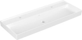 V&B Schrankwaschtisch Collaro in Weiß ohne Überlauf B: 120 cm, T: 47 cm - Bild 1