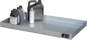Bauer Südlohn Kleingebindewanne KGW 3 aus Edelstahl 1.4571 in Silber, B/T/H: 60 cm x 100 cm x 7 cm - Bild 1