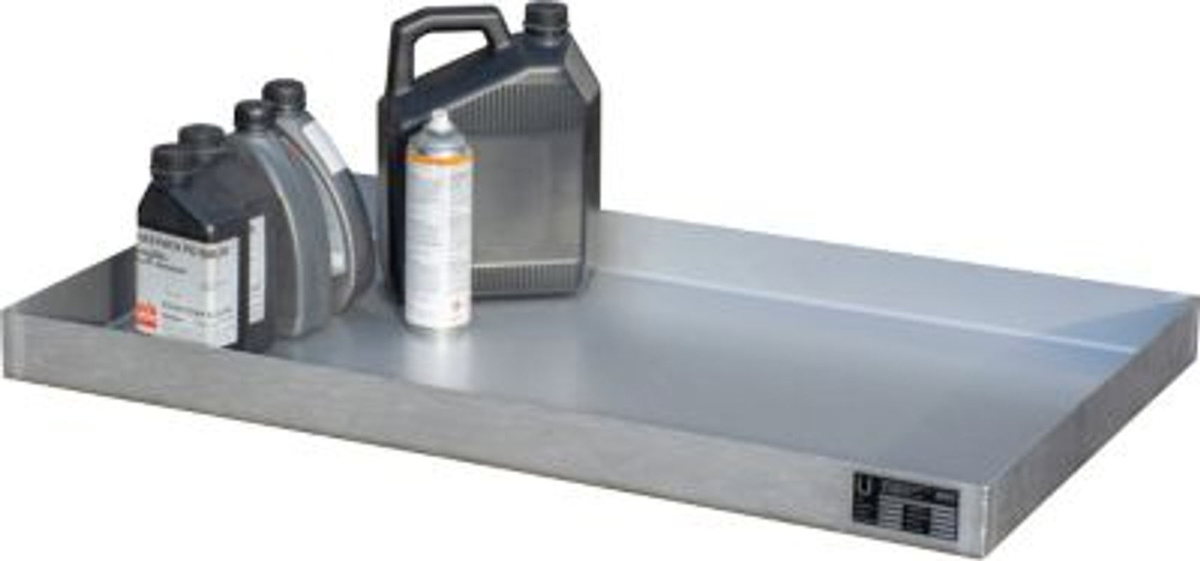 Bauer Südlohn Kleingebindewanne KGW 3 aus Edelstahl 1.4571 in Silber, B/T/H: 60 cm x 100 cm x 7 cm - Bild 2