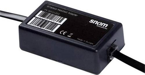 EHS Schnurlos-Headset-Adapter für SNOM, Plantronics und Jabra in Schwarz - Bild 1
