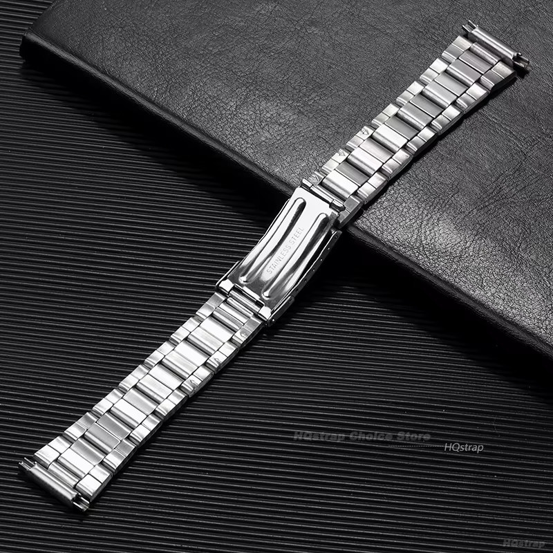HQstrap Uhrenarmband Edelstahl, Silber, Unisex - Bild 3