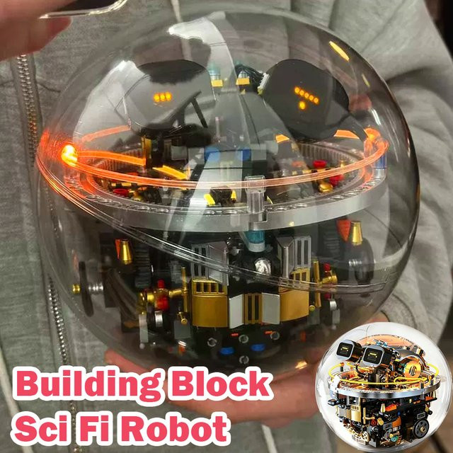 CONUSEA Sci-Fi Roboter-Bausteine, Programmierbare Ferngesteuerte Bausteine - Bild 1