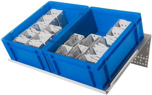 Manuflex Behälterstandkonsolen ZB4796.7035 Blau B: 60 cm, T: 40 cm - Bild 1
