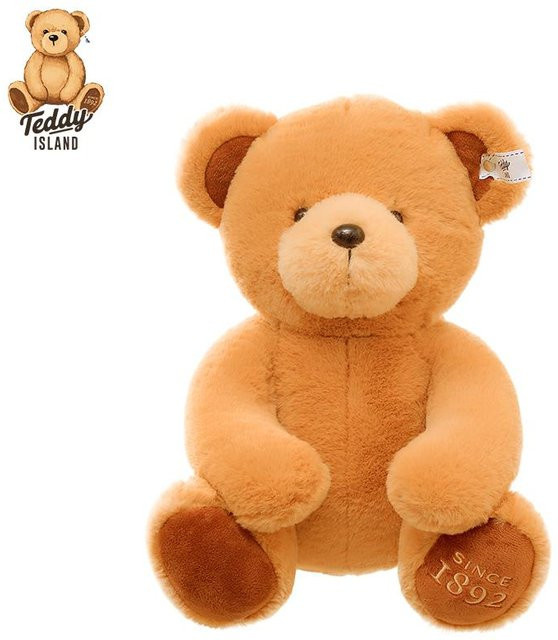 Binchi Keji Travel Teddy Island Teddybär Plüschtier, orange, ab 3 Jahre - Bild 1