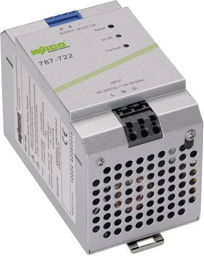 WAGO 787-722 Hutschienen-Netzteil 24 V/DC 5 A 120 W mit 1 Ausgang - Bild 1