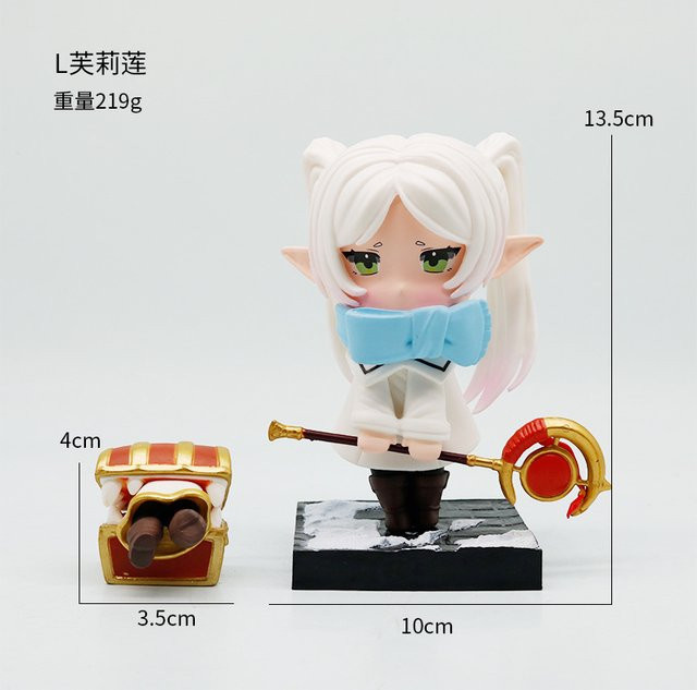 Bandai Frieren Q-Version Magisches Elfenmädchen, Desktop-Ornament - Bild 1