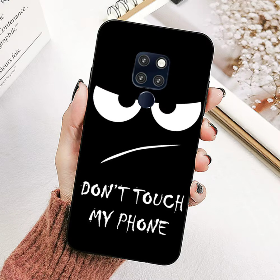 Handyhülle in Schwarz für Huawei Mate 10 20 30 40 50 Lite Pro Nova 3 3i 5 6 se 7 Pro 7se - Bild 2
