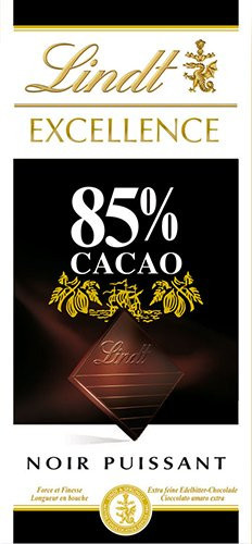Lindt Excellence 85 % Cacao Noir Schokoladentafel 100 g - Bild 1